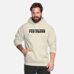 'FEUERWEHR' Unisex Hoodie | Spreadshirt -Steman Clothing Shop feuerwehr unisex hoodie 2