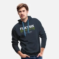 'FLAT SIX - Die Welt Ist Flach' Männer Premium Hoodie | Spreadshirt