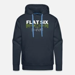 'FLAT SIX - Die Welt Ist Flach' Männer Premium Hoodie | Spreadshirt -Steman Clothing Shop flat six die welt ist flach maenner premium hoodie 4