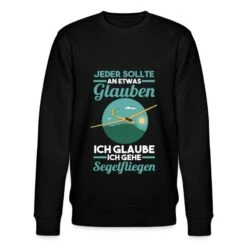 'Flugzeug Segelfliegen Segelflieger' Männer Bio Pullover | Spreadshirt -Steman Clothing Shop flugzeug segelfliegen segelflieger maenner bio pullover 2