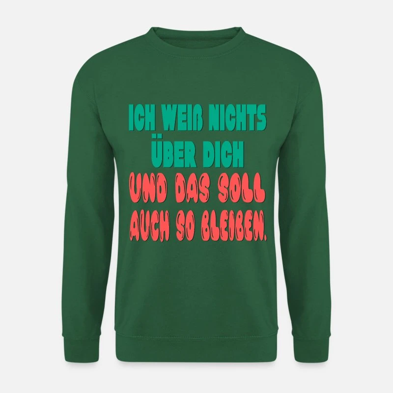 'FRECHE FLIRT SPRÜCHE - SELBSTBEWUSSTSEIN - FLIRTEN' Unisex Pullover | Spreadshirt 9 'FRECHE FLIRT SPRÜCHE - SELBSTBEWUSSTSEIN - FLIRTEN' Unisex Pullover | Spreadshirt – Bild 7