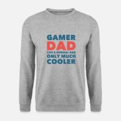 'Gamer Dad - Papa Vater Zocker, Spieler' Unisex Pullover | Spreadshirt -Steman Clothing Shop gamer dad papa vater zocker spieler unisex pullover 6