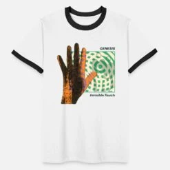 'Genesis Invisible Touch Logo' Männer Ringer T-Shirt | Spreadshirt -Steman Clothing Shop genesis invisible touch logo maenner ringer t shirt 4