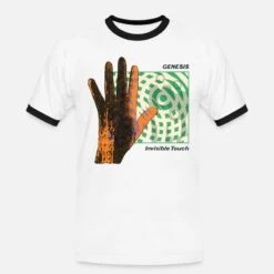 'Genesis Invisible Touch Logo' Männer Ringer T-Shirt | Spreadshirt -Steman Clothing Shop genesis invisible touch logo maenner ringer t shirt 6