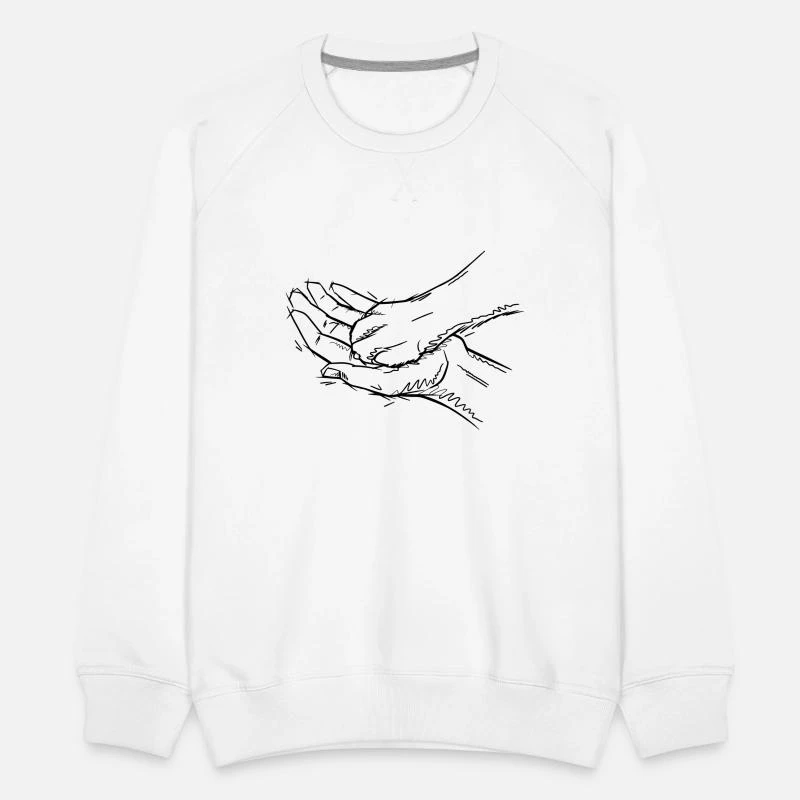 'Gib Pfote' Männer Premium Pullover | Spreadshirt 3 'Gib Pfote' Männer Premium Pullover | Spreadshirt