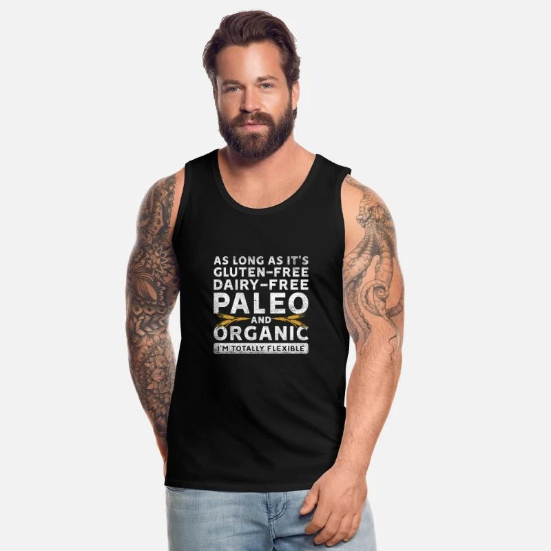 'Glutenfrei Gluten Zöliake' Männer Premium Tanktop | Spreadshirt 4 'Glutenfrei Gluten Zöliake' Männer Premium Tanktop | Spreadshirt – Bild 2