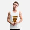 'Good Morning Owl' Männer Premium Tanktop | Spreadshirt -Steman Clothing Shop good morning owl maenner premium tanktop