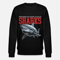 'Haie Haifisch Weißer Hai Haifische Geschenk' Männer Bio Pullover | Spreadshirt -Steman Clothing Shop haie haifisch weisser hai haifische geschenk maenner bio pullover 4