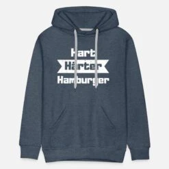 'Hamburger Hamburg Hart Härter' Männer Premium Hoodie | Spreadshirt -Steman Clothing Shop hamburger hamburg hart haerter maenner premium hoodie 2