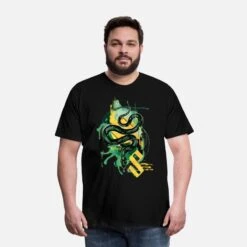 'Harry Potter Haus Slytherin Schlange' Männer Premium T-Shirt | Spreadshirt -Steman Clothing Shop harry potter haus slytherin schlange maenner premium t shirt 2