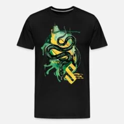 'Harry Potter Haus Slytherin Schlange' Männer Premium T-Shirt | Spreadshirt -Steman Clothing Shop harry potter haus slytherin schlange maenner premium t shirt 6
