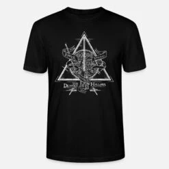 'Harry Potter The Deathly Hallows' Männer Bio T-Shirt | Spreadshirt -Steman Clothing Shop harry potter the deathly hallows maenner bio t shirt 2