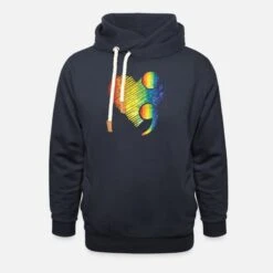 'Herz-Semikolon - Suizid-Bewusstseinsprävention -' Unisex Schalkragen Hoodie | Spreadshirt -Steman Clothing Shop herz semikolon suizid bewusstseinspraevention unisex schalkragen hoodie 6