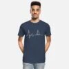 'herzschlag Segelboot' Männer Premium Bio T-Shirt | Spreadshirt -Steman Clothing Shop herzschlag segelboot maenner premium bio t shirt