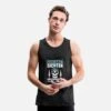 'HOLZ SÄGE KETTENSÄGE GESCHENK WALD FÖRSTER BERUF' Männer Premium Tanktop | Spreadshirt -Steman Clothing Shop holz saege kettensaege geschenk wald foerster beruf maenner premium tanktop