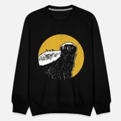 'Honigdachs Giftresistent' Männer Premium Pullover | Spreadshirt