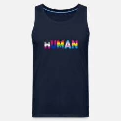 'HUMAN LGBT Flag Gay Pride Month Transgender Rainbo' Männer Premium Tanktop | Spreadshirt -Steman Clothing Shop human lgbt flag gay pride month transgender rainbo maenner premium tanktop 6