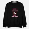 'Hund Hundesprüche Schäferhund Hundbesitzer Hunde' Männer Premium Pullover | Spreadshirt -Steman Clothing Shop hund hundesprueche schaeferhund hundbesitzer hunde maenner premium pullover