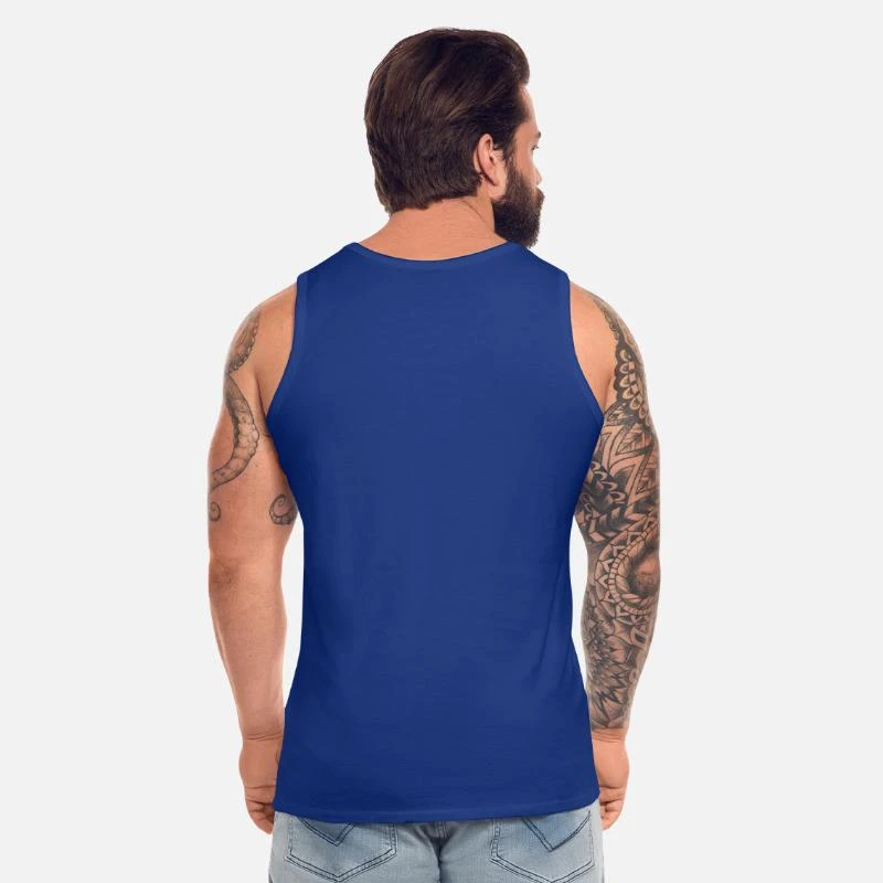 'Hund Sprüche' Männer Premium Tanktop | Spreadshirt 6 'Hund Sprüche' Männer Premium Tanktop | Spreadshirt – Bild 4