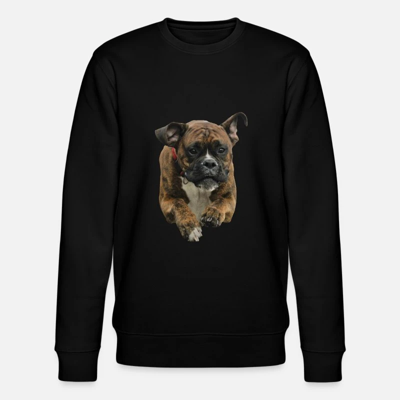 'Hunderasse Boxerhund Dogge Bulldog Hundekopf BOXER' Männer Bio Pullover | Spreadshirt 7 'Hunderasse Boxerhund Dogge Bulldog Hundekopf BOXER' Männer Bio Pullover | Spreadshirt – Bild 5