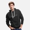 'I Love Fishing - Herzschlag - Puls' Männer Premium Hoodie | Spreadshirt -Steman Clothing Shop i love fishing herzschlag puls maenner premium hoodie