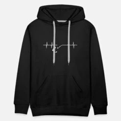 'I Love Fishing - Herzschlag - Puls' Männer Premium Hoodie | Spreadshirt -Steman Clothing Shop i love fishing herzschlag puls maenner premium hoodie 2