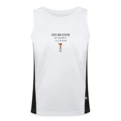 James & Nicholson 'I Started From The Bottom' Funktionelles Kontrast-Tank Top Für Männer| Spreadshirt