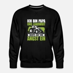 'Ich Bin Papa Und Landwirt Traktor Vater Trecker' Männer Premium Pullover | Spreadshirt -Steman Clothing Shop ich bin papa und landwirt traktor vater trecker maenner premium pullover 2