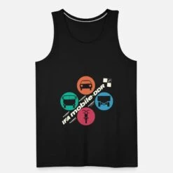 'IFA Mobile DDR - Retro Design - Ostalgie' Männer Premium Tanktop | Spreadshirt -Steman Clothing Shop ifa mobile ddr retro design ostalgie maenner premium tanktop 4