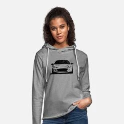 'Japanische Roadster Zeichnung In Der Vorderansicht' Unisex Kapuzen-Sweatshirt | Spreadshirt -Steman Clothing Shop japanische roadster zeichnung in der vorderansicht unisex kapuzen sweatshirt 1