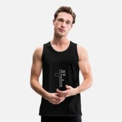 'Jesus The Way The Truth And The Life Christianity' Männer Premium Tanktop | Spreadshirt