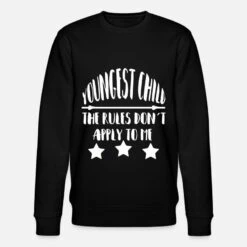 'Jüngstes Kind Youngest Child' Männer Bio Pullover | Spreadshirt -Steman Clothing Shop juengstes kind youngest child maenner bio pullover 4