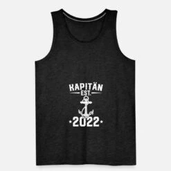'Kapitän Seit 2022 Segler Bootsbesitzer Geschenk' Männer Premium Tanktop | Spreadshirt -Steman Clothing Shop kapitaen seit 2022 segler bootsbesitzer geschenk maenner premium tanktop 4