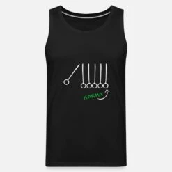 'Karma!' Männer Premium Tanktop | Spreadshirt -Steman Clothing Shop karma maenner premium tanktop 6