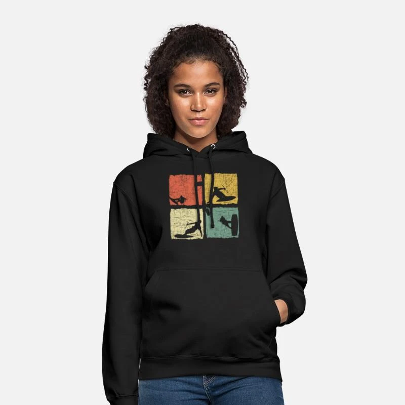 'Kitesurfer Kite Ich Kann Nicht Ich Bin Kitesurfen' Unisex Hoodie | Spreadshirt 4 'Kitesurfer Kite Ich Kann Nicht Ich Bin Kitesurfen' Unisex Hoodie | Spreadshirt – Bild 2