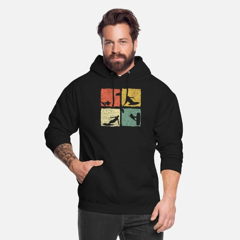 'Kitesurfer Kite Ich Kann Nicht Ich Bin Kitesurfen' Unisex Hoodie | Spreadshirt 5 'Kitesurfer Kite Ich Kann Nicht Ich Bin Kitesurfen' Unisex Hoodie | Spreadshirt – Bild 3