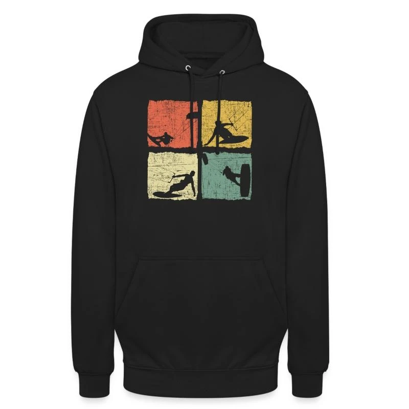 'Kitesurfer Kite Ich Kann Nicht Ich Bin Kitesurfen' Unisex Hoodie | Spreadshirt 9 'Kitesurfer Kite Ich Kann Nicht Ich Bin Kitesurfen' Unisex Hoodie | Spreadshirt – Bild 7