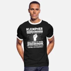 'Klempner Heizungsbauer Installateur Geschenk' Männer Ringer T-Shirt | Spreadshirt