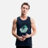 'Klettern' Männer Premium Tanktop | Spreadshirt -Steman Clothing Shop klettern maenner premium tanktop