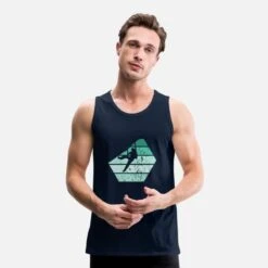 'Klettern' Männer Premium Tanktop | Spreadshirt