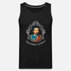 'König Ludwig II' Männer Premium Tanktop | Spreadshirt -Steman Clothing Shop koenig ludwig ii maenner premium tanktop 6