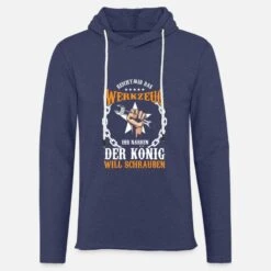 'König Schrauber KFZ Mechaniker Werkstatt Geschenk' Unisex Kapuzen-Sweatshirt | Spreadshirt -Steman Clothing Shop koenig schrauber kfz mechaniker werkstatt geschenk unisex kapuzen sweatshirt 8