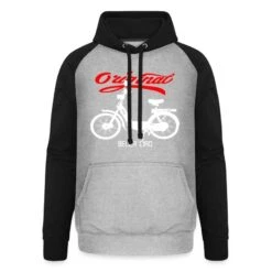 'Kult Mofa Ciao Italien' Unisex Baseball Hoodie | Spreadshirt -Steman Clothing Shop kult mofa ciao italien unisex baseball hoodie 1