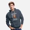 'Lebe Liebe Lache Wenn Das Nicht Hilft Lade Ziele' Männer Premium Hoodie | Spreadshirt -Steman Clothing Shop lebe liebe lache wenn das nicht hilft lade ziele maenner premium hoodie
