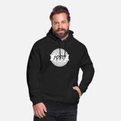 'Limited Edition Est 1980' Unisex Bio Hoodie | Spreadshirt -Steman Clothing Shop limited edition est 1980 unisex bio hoodie 4