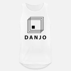 'Logo Danjo' Männer Sport Tanktop | Spreadshirt -Steman Clothing Shop logo danjo maenner sport tanktop 4