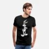 'Looney Tunes Bugs Bunny Vintage Pose' Männer Premium T-Shirt | Spreadshirt -Steman Clothing Shop looney tunes bugs bunny vintage pose maenner premium t shirt