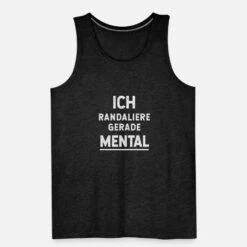 'lustige Sprüche, Lustige, Humor, Spruch, Lustig' Männer Premium Tanktop | Spreadshirt -Steman Clothing Shop lustige sprueche lustige humor spruch lustig maenner premium tanktop 4