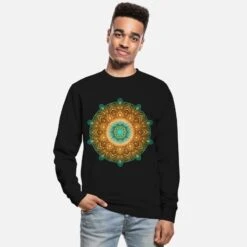 'MANDALA QUOTE - Du Lebst Nur Einmal' Unisex Pullover | Spreadshirt