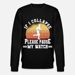 'Marathon Läufer Laufsport Halbmarathon Spruch' Männer Bio Pullover | Spreadshirt -Steman Clothing Shop marathon laeufer laufsport halbmarathon spruch maenner bio pullover 4